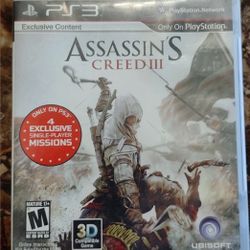 Assassin's Creed III (PS3)