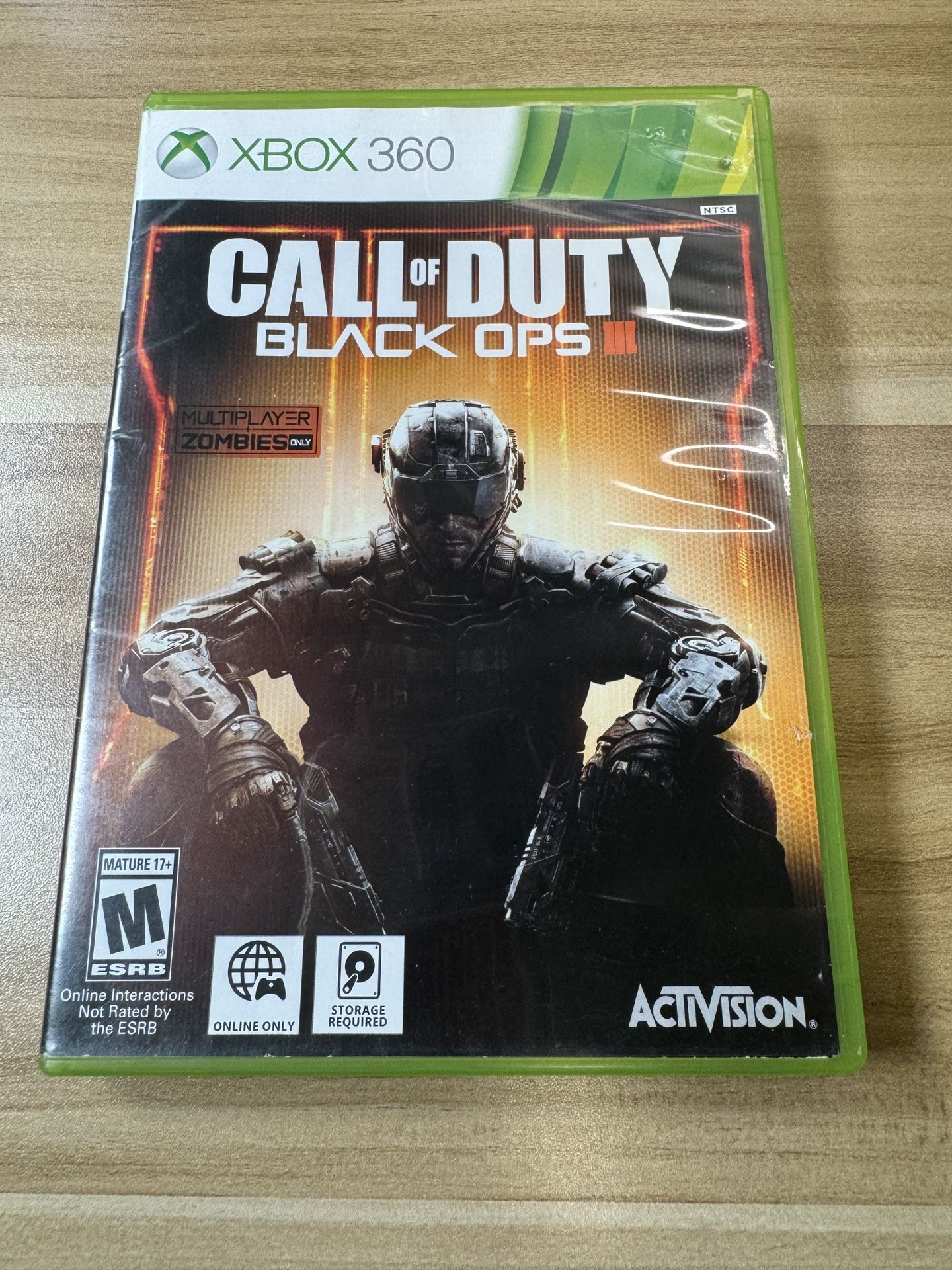 XBOX 360 Call Of Duty Black Ops 3