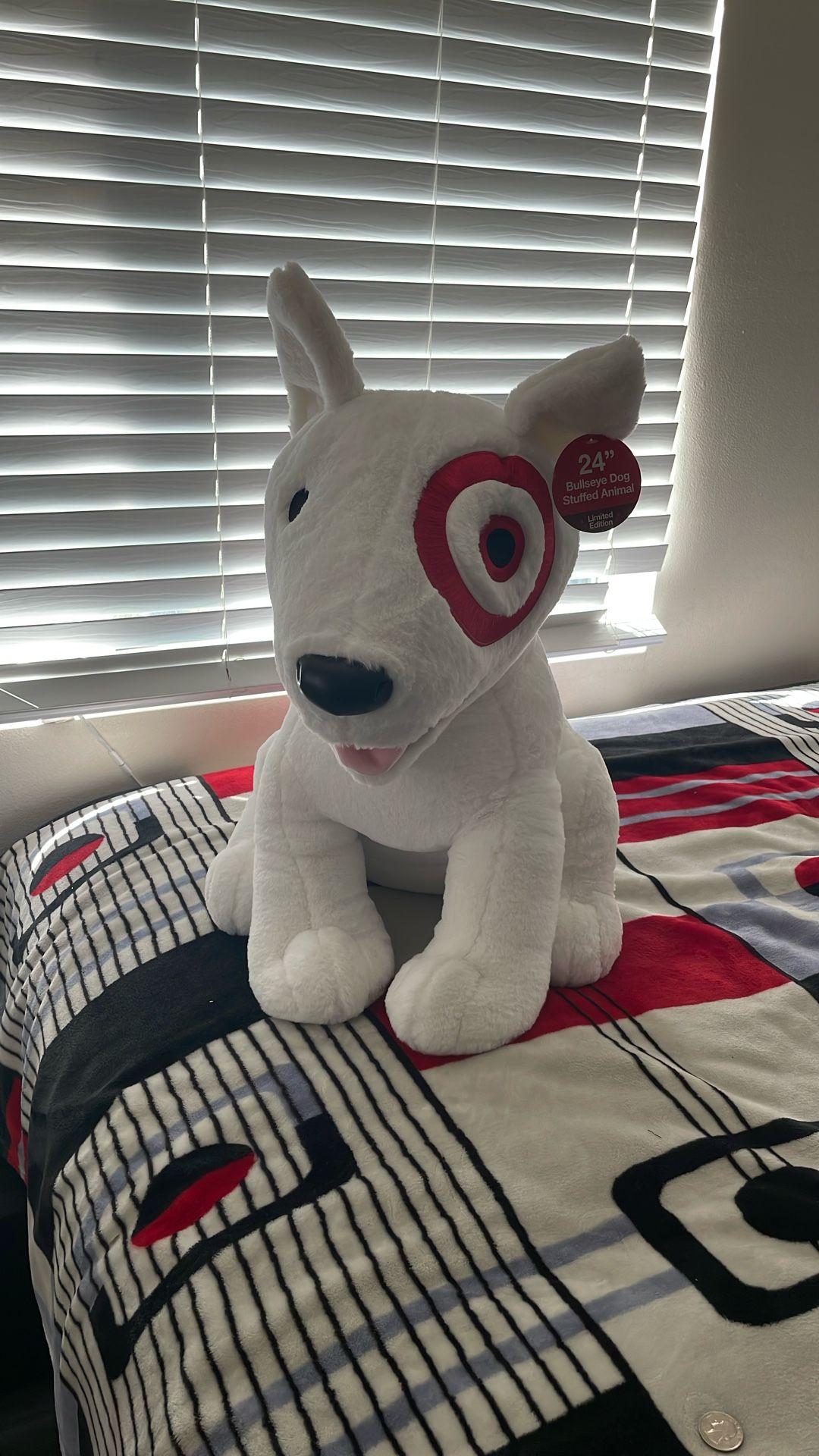 Bullseye stuffed Animal 24” Limited Edition 