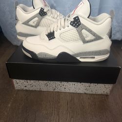 Jordan 4 White Cement 2025