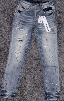 Blue Purple Brand Denim Jeans Brand New Size 30
