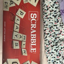 Scrabble Board Game - New Open Box