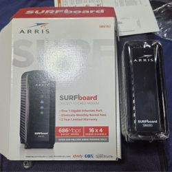 📡 ARRIS SURFboard SB6183 DOCSIS 3.0 Cable Modem – 16x4 Channels