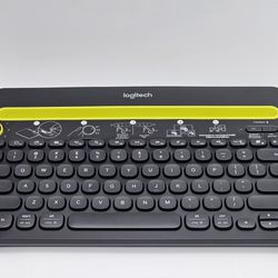 logitech Bluetooth Multi-Device Keyboard K480 for Computers Tablets
