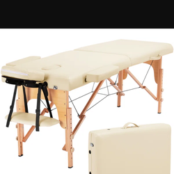 Adjustable massage table