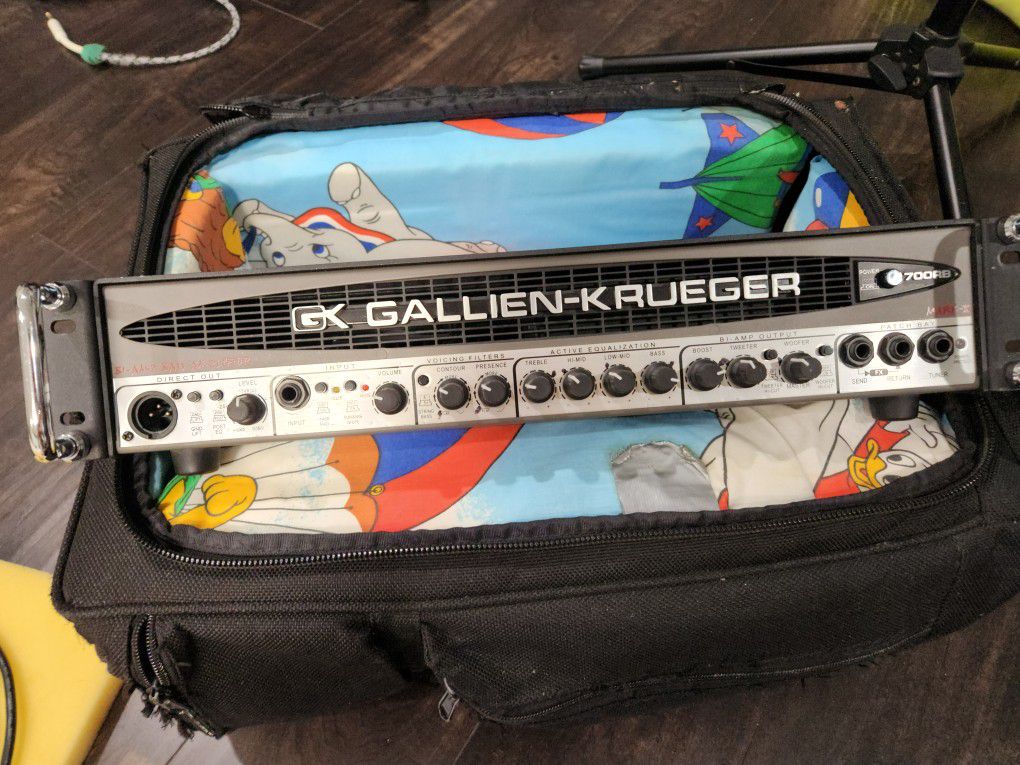 Gallien-Kruger 700RB-II 700 Watt Bass Guitar Amplifier Head