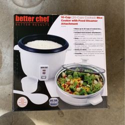 Rice Cooker with Steamer