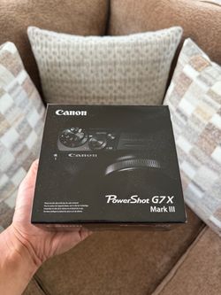 CANON POWERSHOT G7 X III BLACK BRAND NEW SEALED