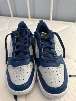 Blue and White Dunks Size 6.5y