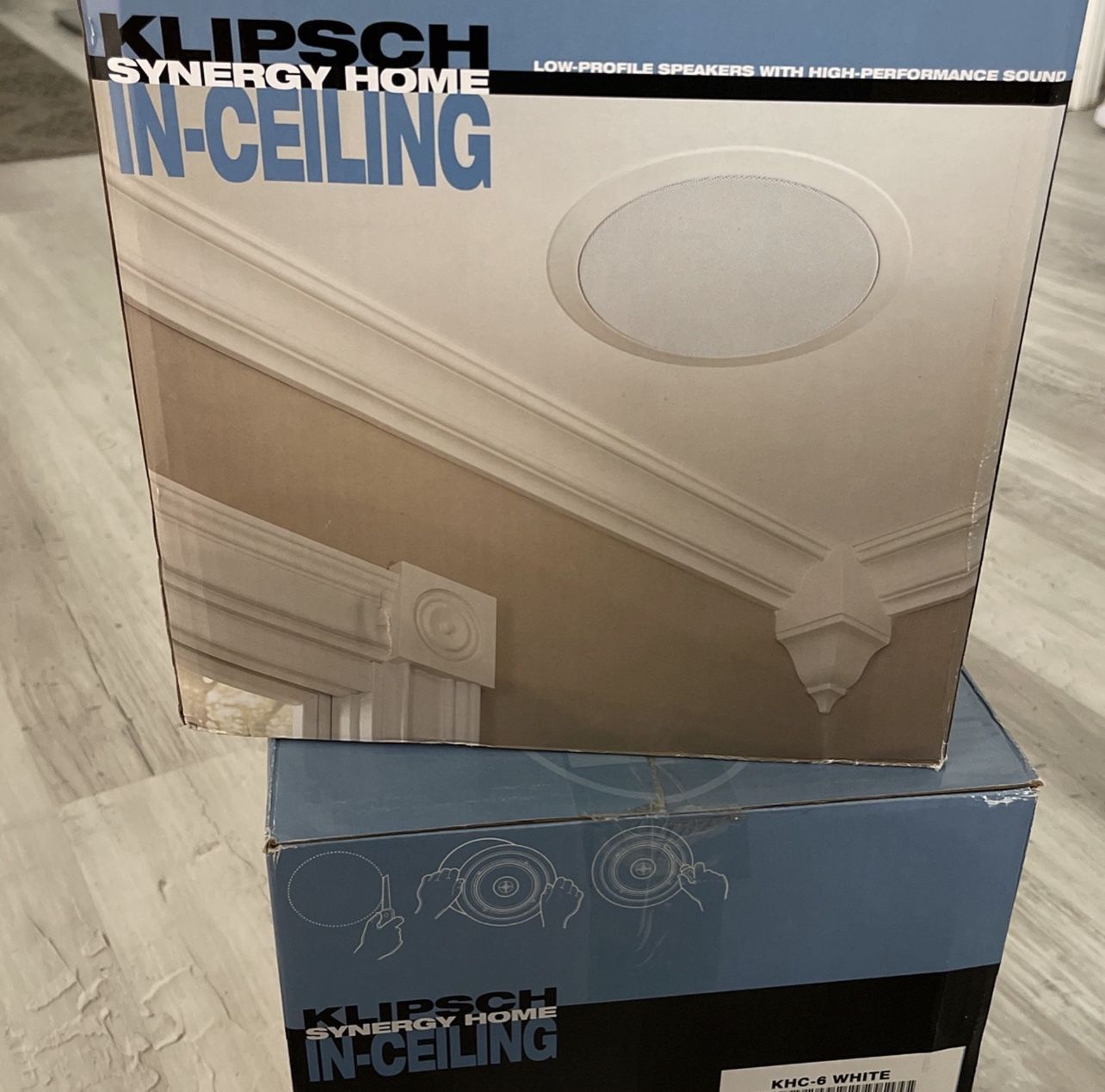 KLIPSCH synergy home in-ceiling speakers Model: KHC-6