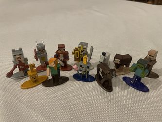 Minecraft Die Cast Figures