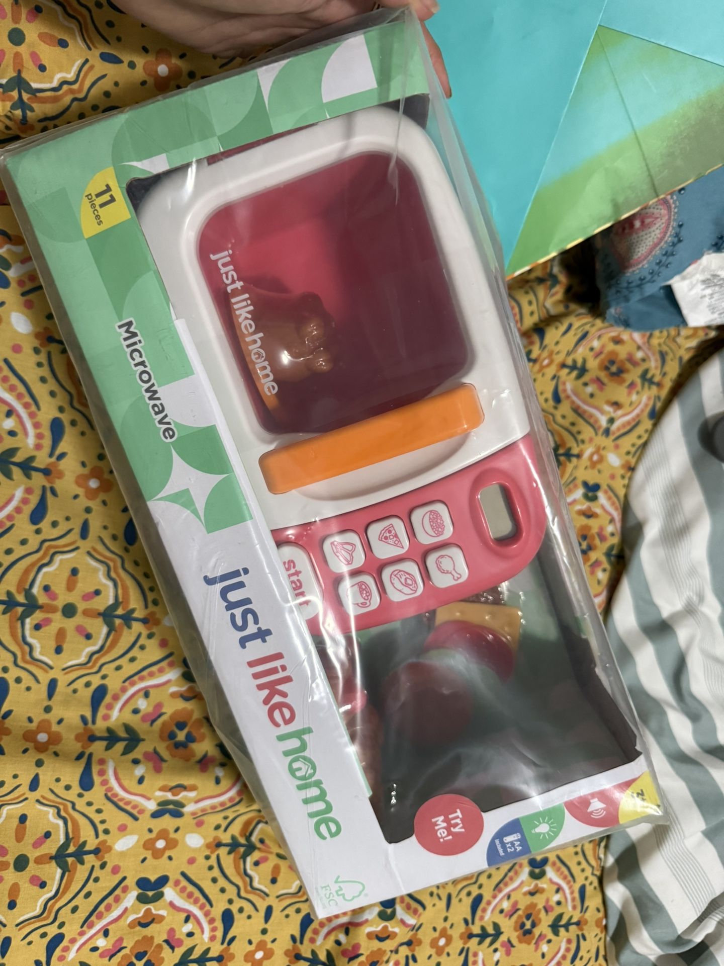 Just Like Home Microwave - New in Box!