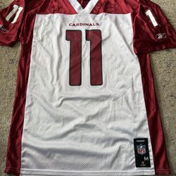 Official NFL Apparel Arizona Larry Fitzgerald Jersey Adult Size Medium, Not Murray, Peterson