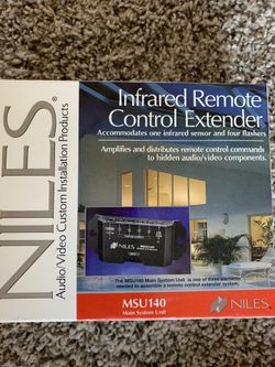 Niles Audio/Video Infrared Remote Control Extender MSU140 NEW