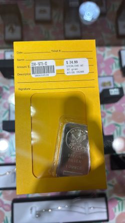 1 ounce silver bar
