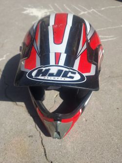 HJC CL-X4 Fuel Motocross Helmet Red/Black