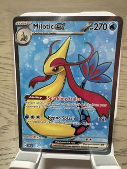 Pokémon Milotic ex 217/191 Ultra Rare Full Art – Surging Sparks – NM