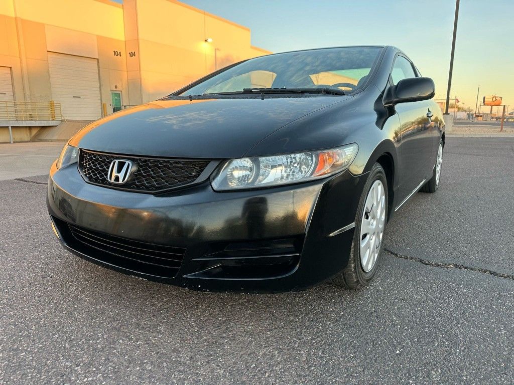 2009 HONDA.CIVIC LX.COUPE, CLEAN.AUTO-CHECK, RUNS GOOD, COLD AC 🚘
