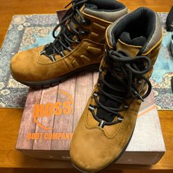 Work Zone Steel Toe boots - Size 9.5