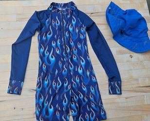 4T  Sun Protection Zone one-piece suit & Hat