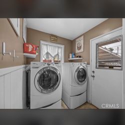 Washer And Dryer Front Load Set With Pedestal