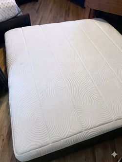 King Foam Mattress and Two Twin XL Boxsprings