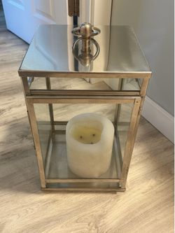Pottery barn lantern