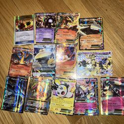 Pokémon Ex + Gx Cards