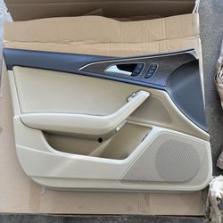 Audi C7 Drivers Door Panel Complete 