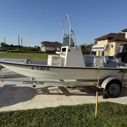 2010 Majek RFL 18’ With 90 HP Yamaha 4-stroke