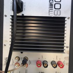 Bash 500s Digital Plate Subwoofer Amplifier