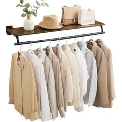 Clothe Rack With Top Shelf 