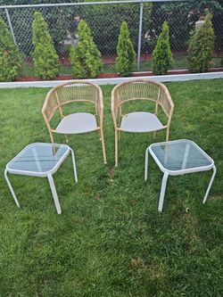 chairs and tables