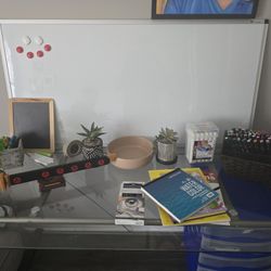 Desk And Accessories 