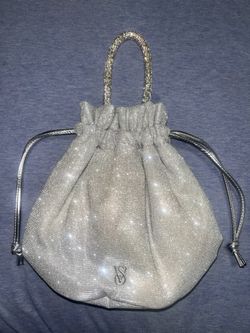 VS Silver Sparkly Bag