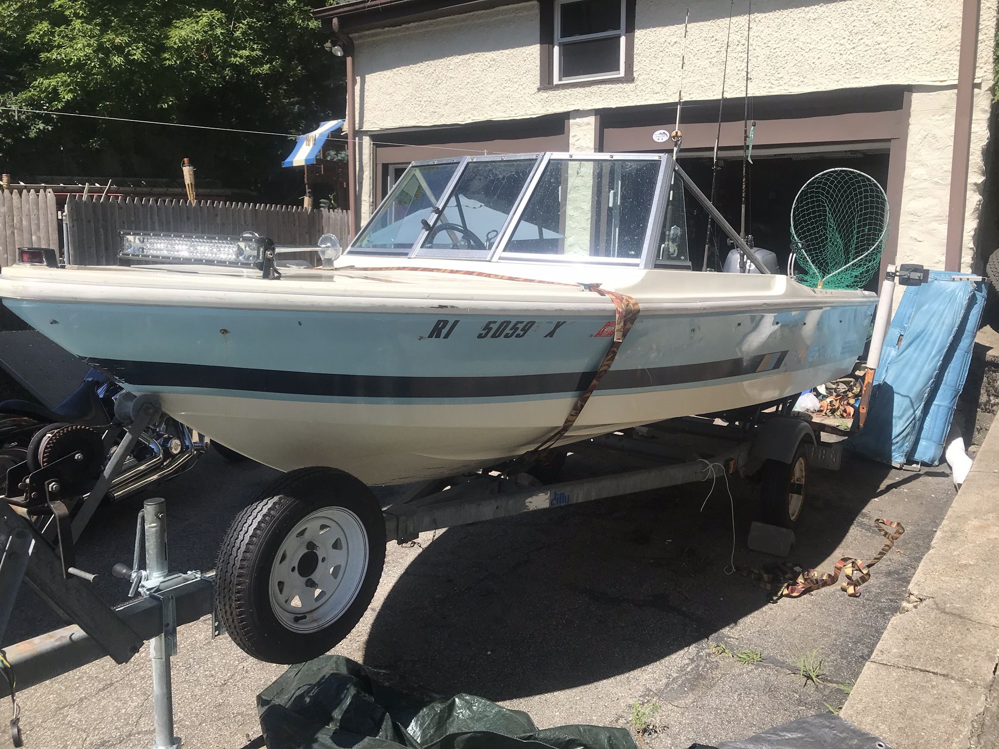 Boat Motor Trailer