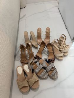Women's Sandal Heels Bundle – 6 Pairs