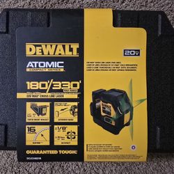 DeWalt 20Volt Green Laser Level Cross Line 