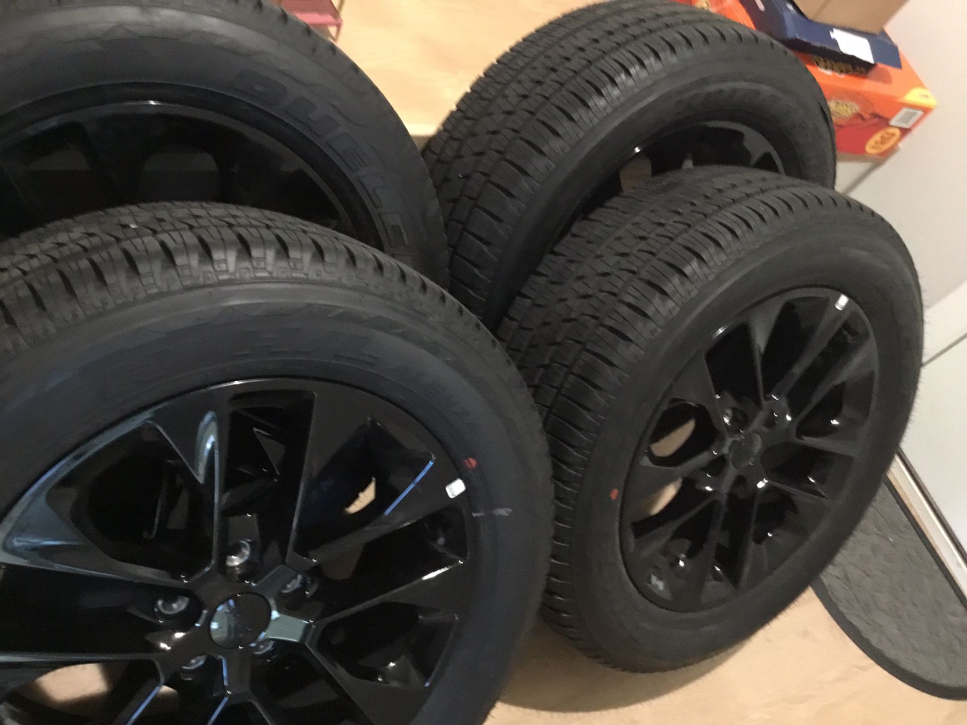 20 Inch Tires And Wheels -new Bridgestone 275 55 R20 Wheels Are 5x127