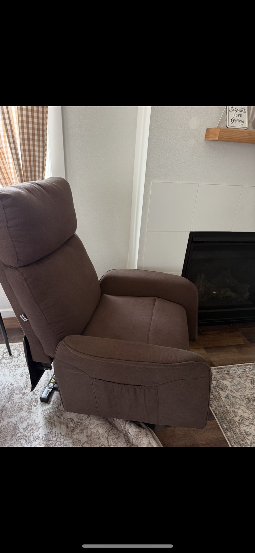 Okup,Full Recline, color Brown