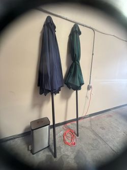 9ft Umbrellas Tilt Green or Blue
