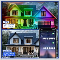 zoegi 200ft Outdoor LED Strip Lights Waterproof,