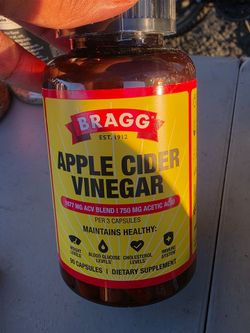 Apple cider vinegar health pills