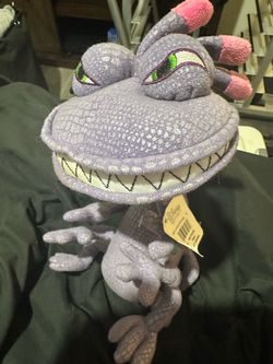 Disney Stamped Randall Boggs Plush from Monster Inc - Rare 12 In Doll Soft Toy Teddy