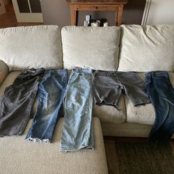 5 Pairs of Pants (If you want only 1 pair…message me)