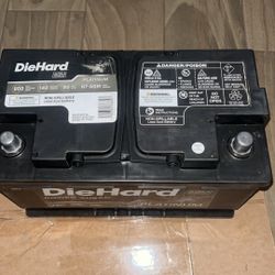 Diehard Platinum AGM Battery