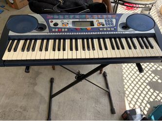 Yamaha PSR-275 Keyboard + Stand – Fully Working