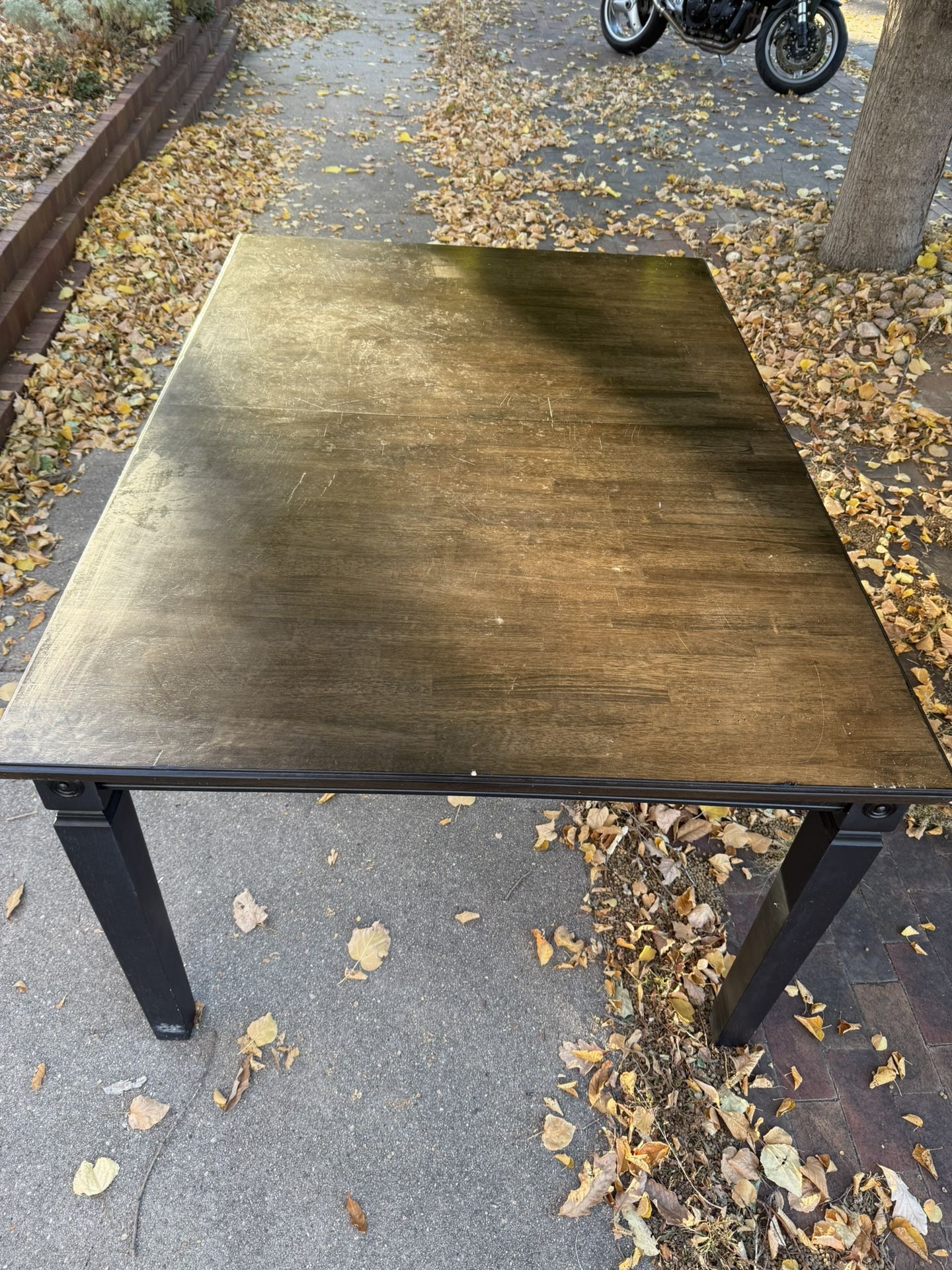 Large Wooden Dining Room Table