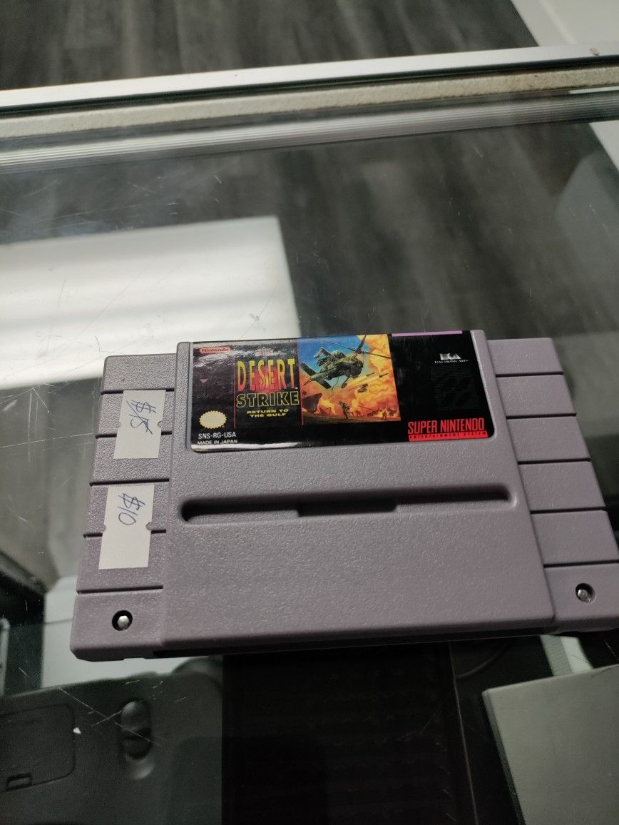 Desert Storm Snes