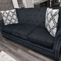One Small Couch, One Big Couch